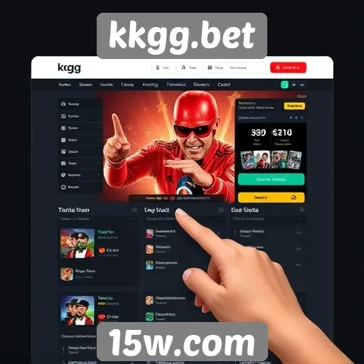 Avaliação da interface de usuário no site kkgg.bet